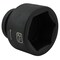 Dynamic 1" Drive Standard Socket, Black Phosphate, Tools 2-7/16" X 1" Drive, 6 Point Standard Length D025378 - alternate 4